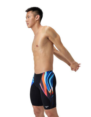 Speedo placement digital v-cut jammer zwembroek voor heren