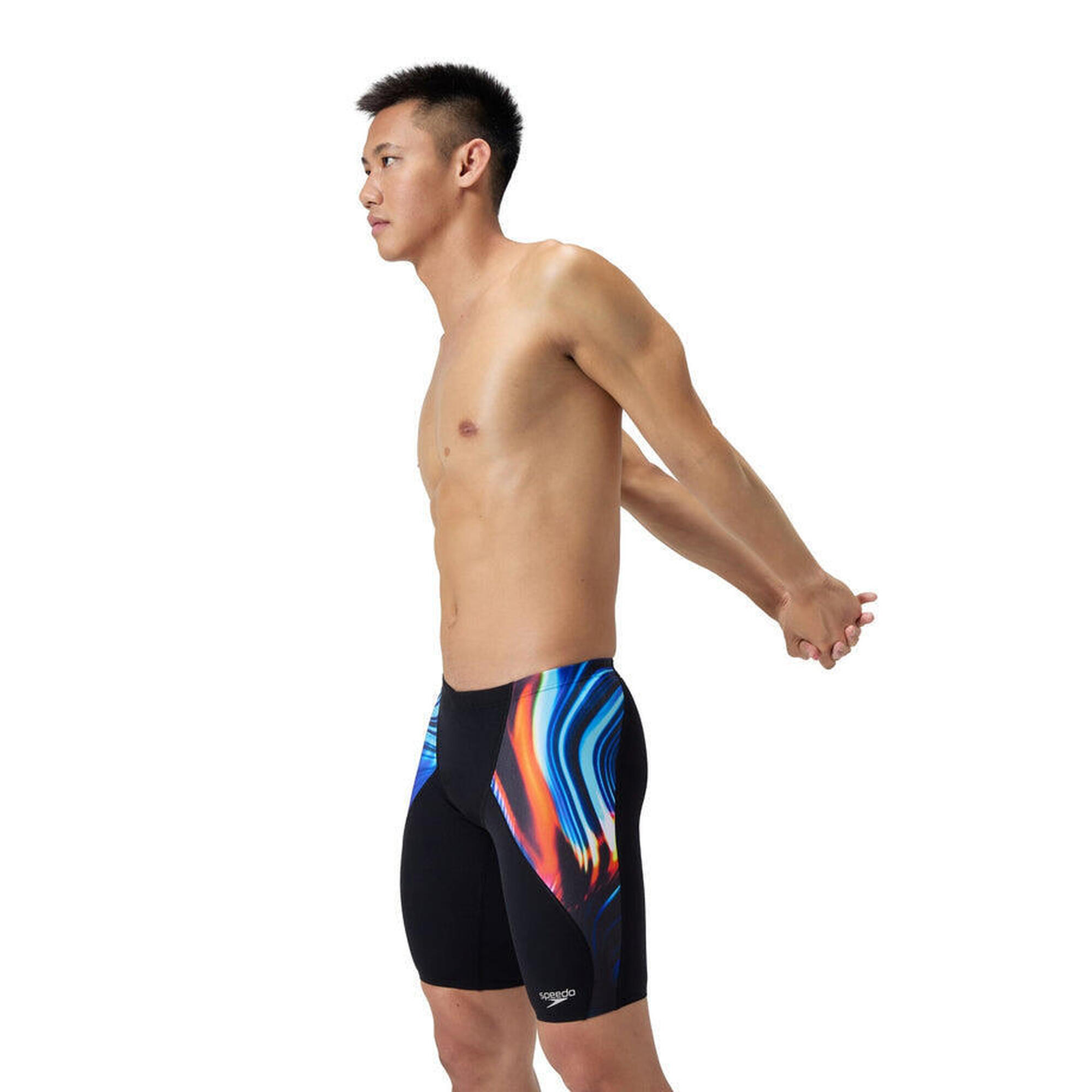 Kąpielówki męskie Speedo Placement Digital V-Cut Jammer