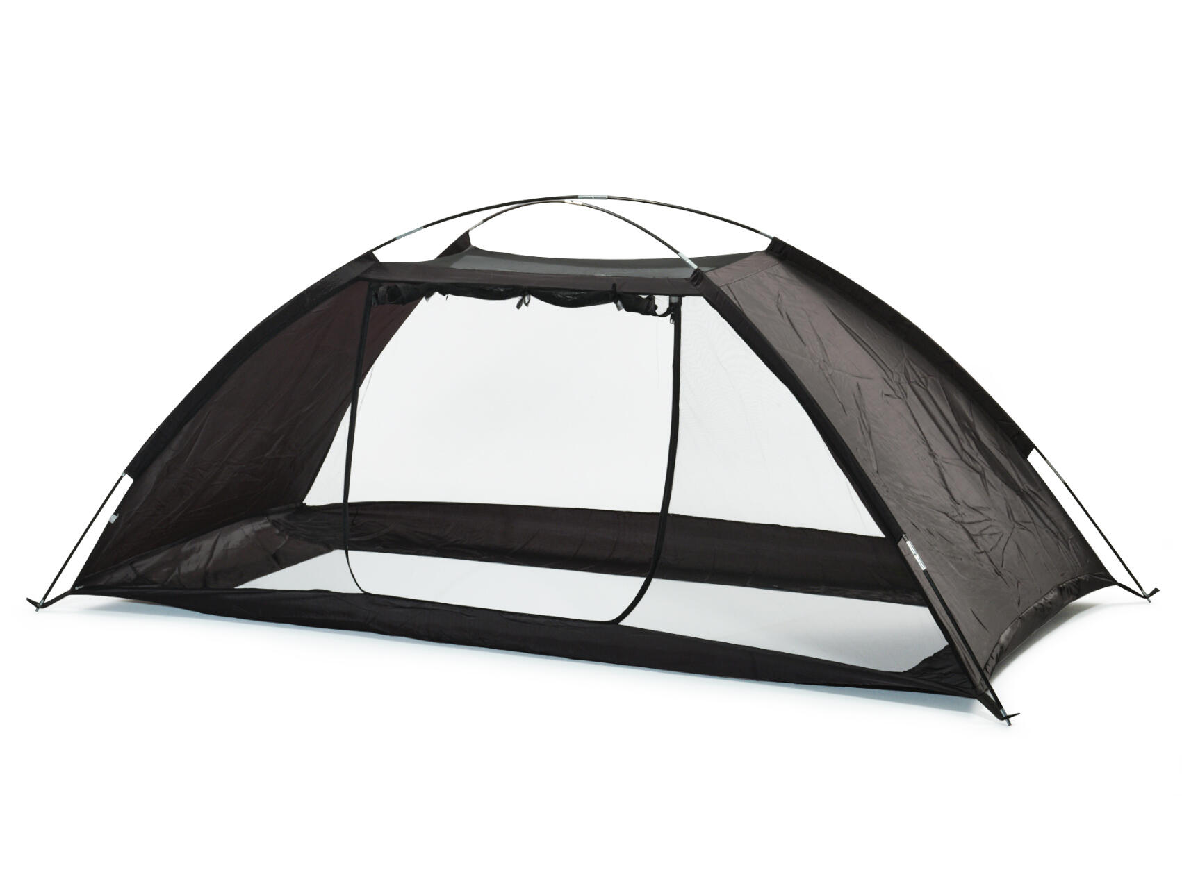Deconet TENDA Tenda con zanzariera-100x200 cm-1 persona-Nero 2/7