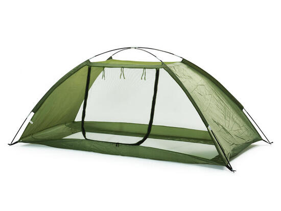 Deconet TENDA Tenda con zanzariera-100x200 cm-1 persona-Nero