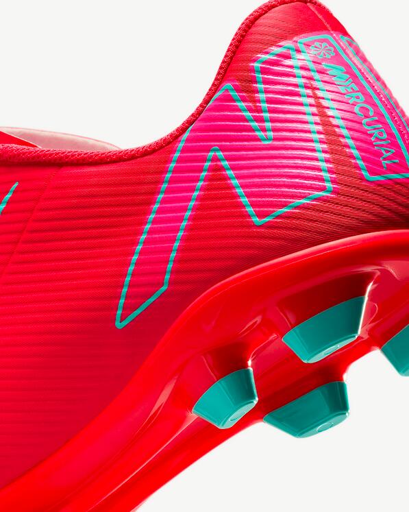 Scarpe calcio uomo nike mercurial vapor 16 club - rosso 7/7