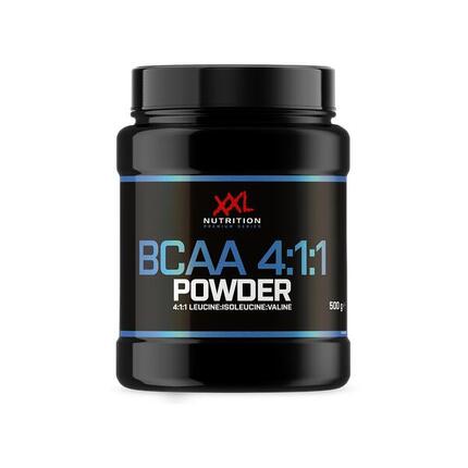 BCAA 4:1:1 Poudre - Acides Aminés Essentiels - Punch aux Fruits -500g (50 doses)