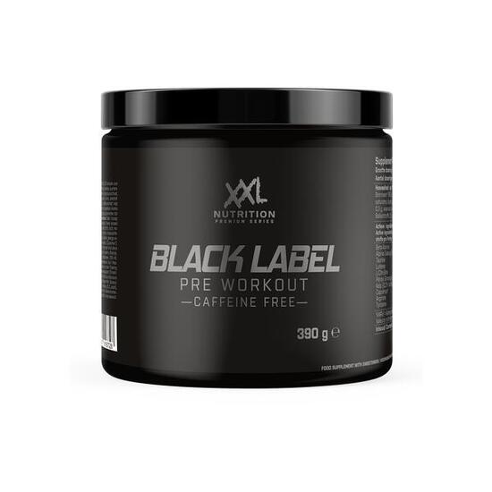 Black Label - Pre Workout - Orange (Sans Caféine) - 390 grammes (30 doses)