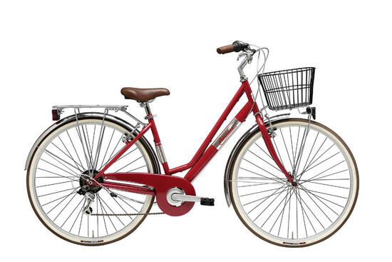 Vélo de ville 28 pouces NEW PANAREA Lady, rouge