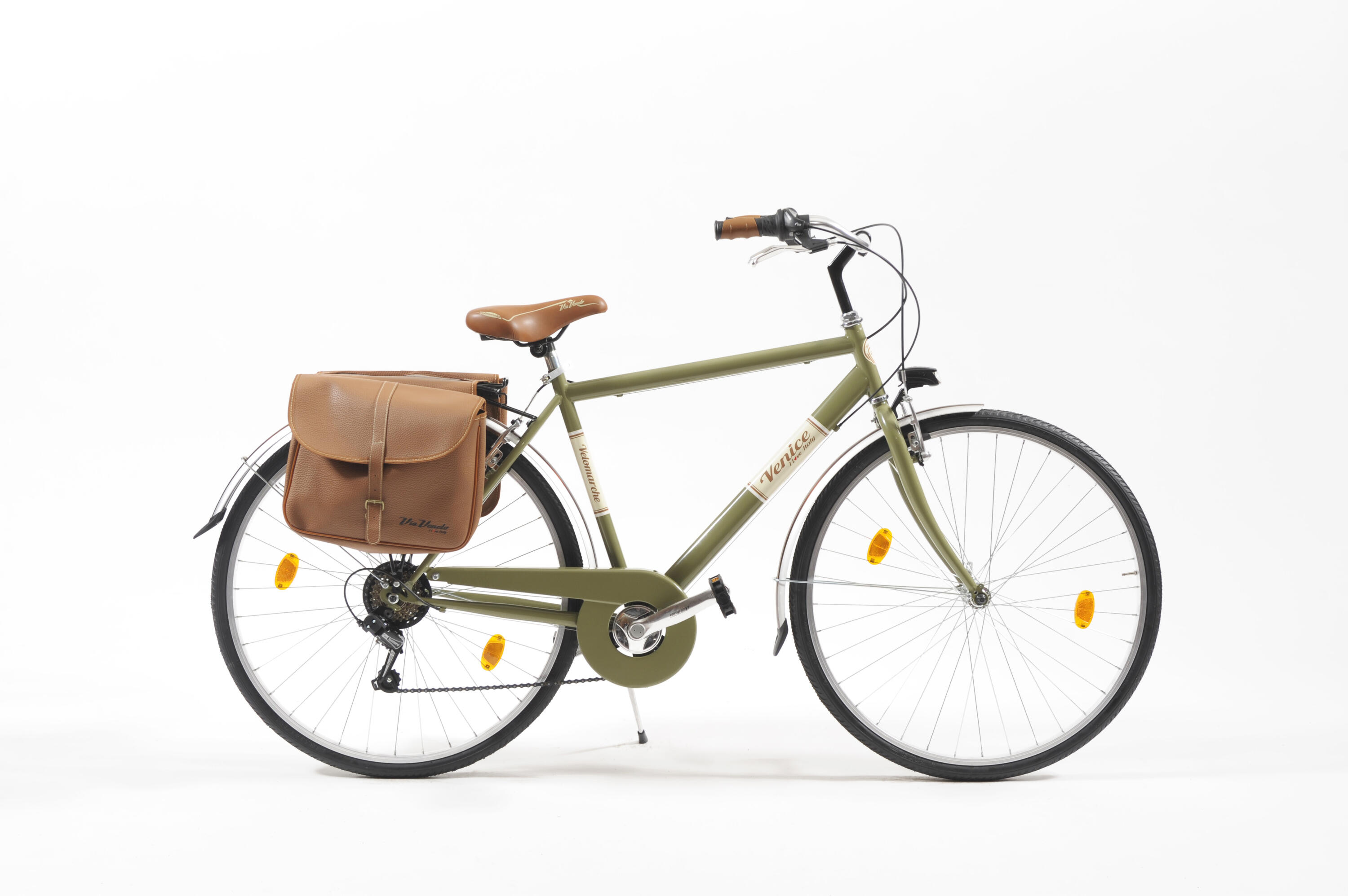 Cityfahrrad 28 Zoll 605 Man Grün 1/5