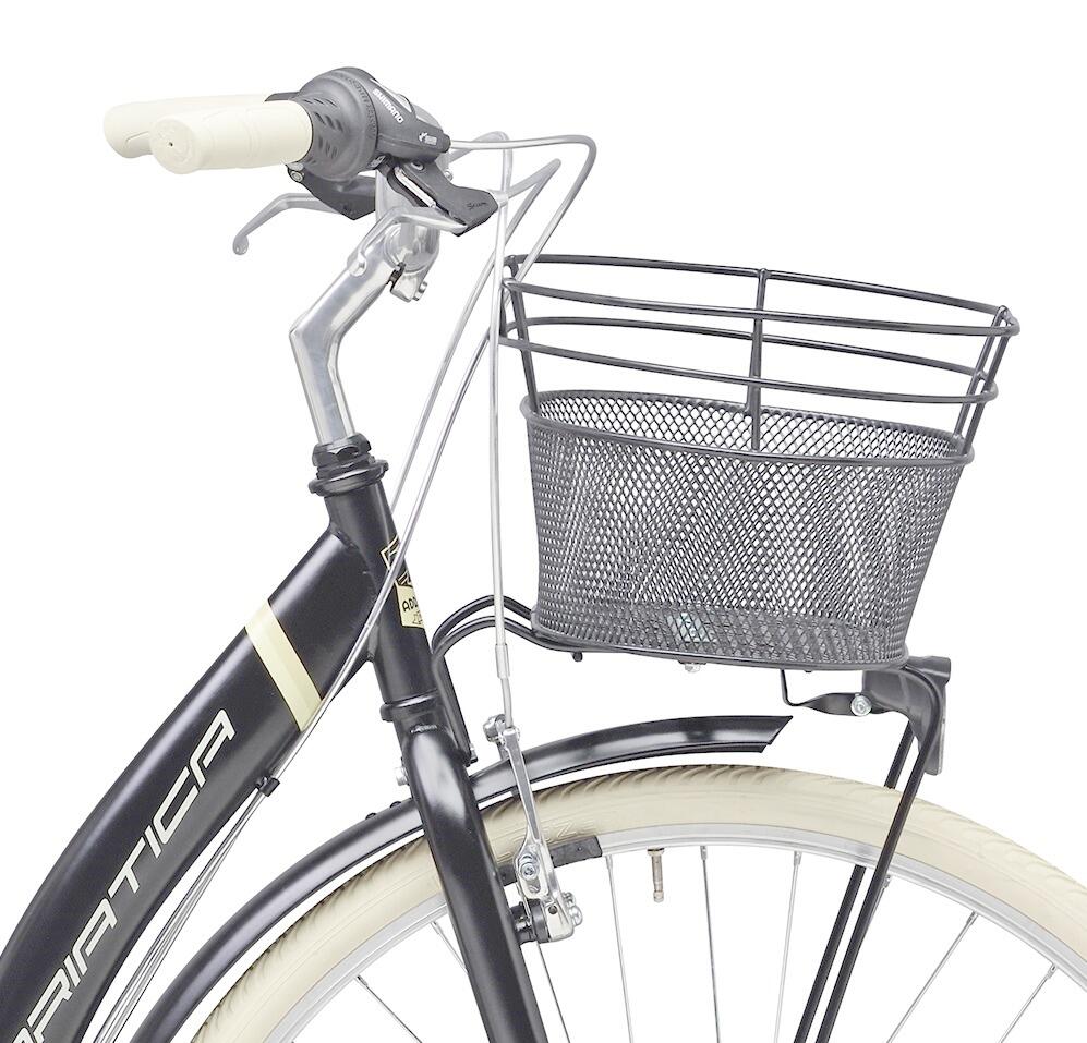Stadsfiets 26 inch PANDA zwart incl. mand 2/3