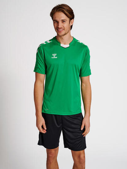 Koszulka piłkarska z krótkim rękawem męska Hummel Core XK Poly Jersey S/S