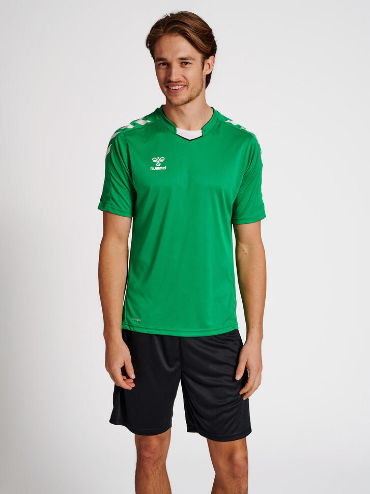 Koszulka piłkarska z krótkim rękawem męska Hummel Core XK Poly Jersey S/S