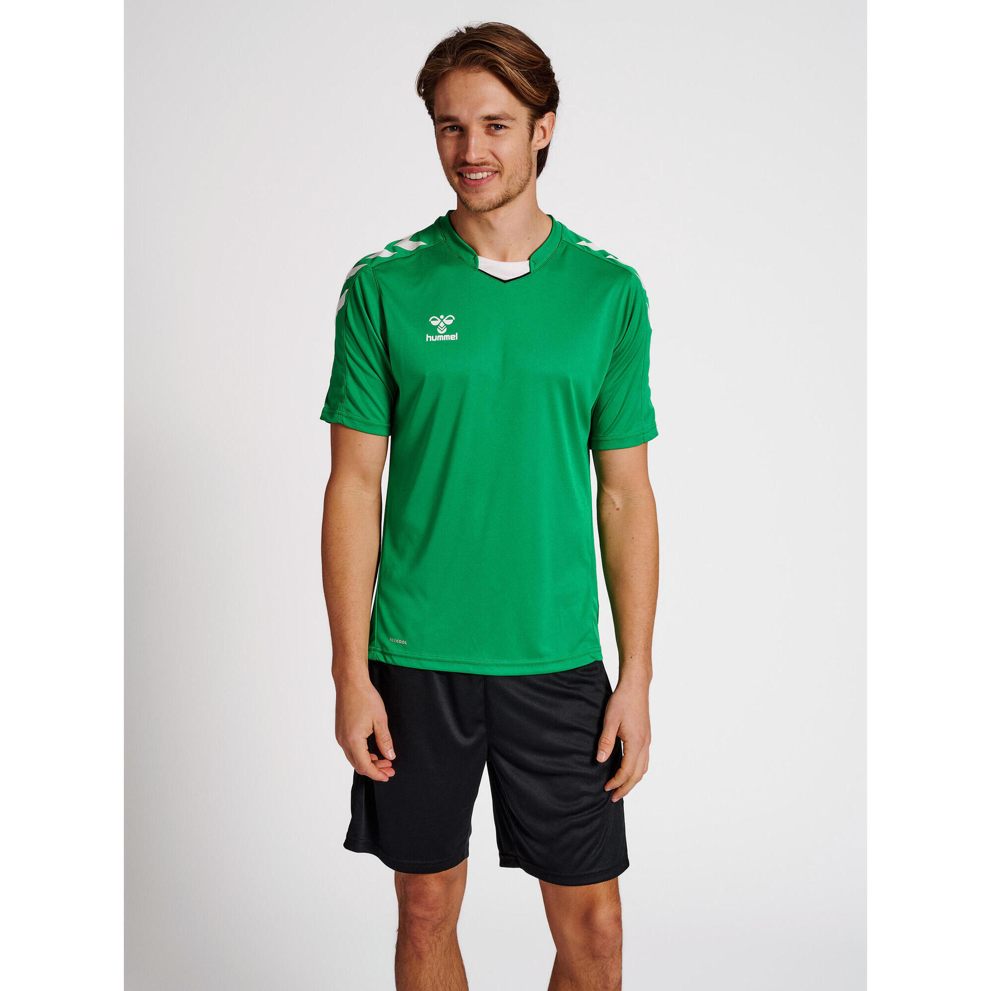 Hummel - Enfiler T-shirt Hmlcore Homme Hummel - Maillot Manches Courtes - Vert - S - Decathlon