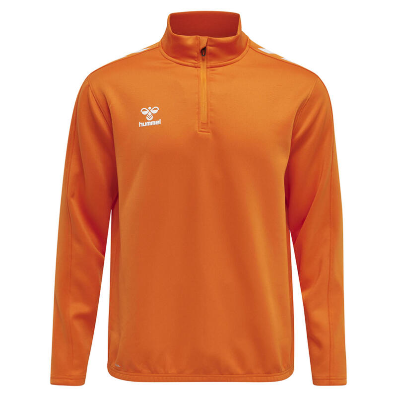 Sweatshirt Mit Kurzem Reißverschluss Unisex