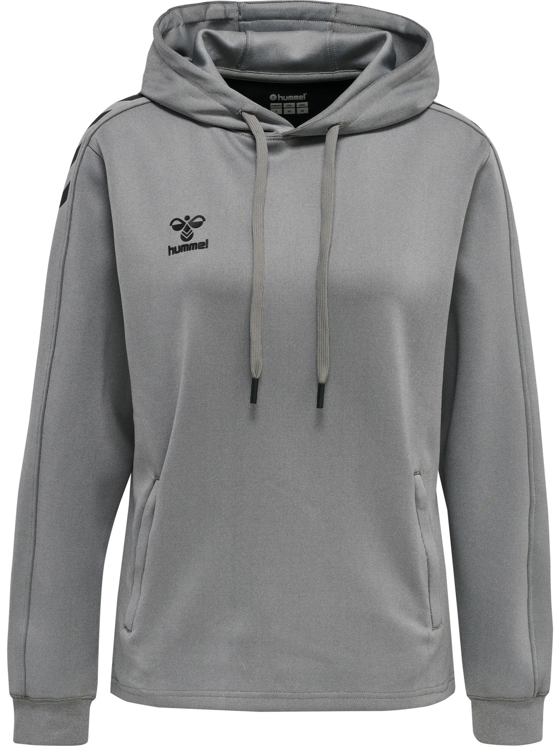 Felpa da donna in poliestere con cappuccio Hummel Core XK 5/7