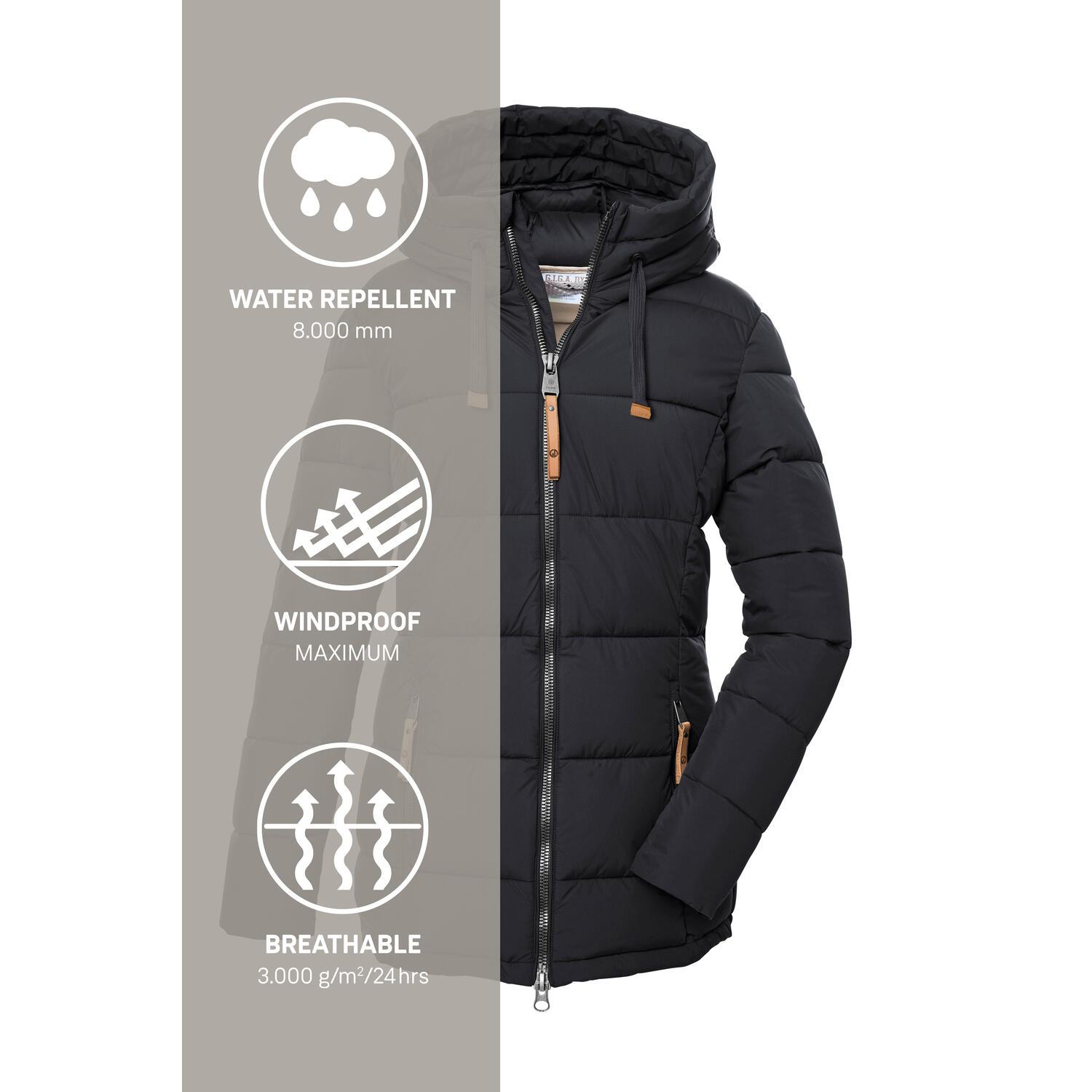 Damen Steppjacke GW 12 4/7