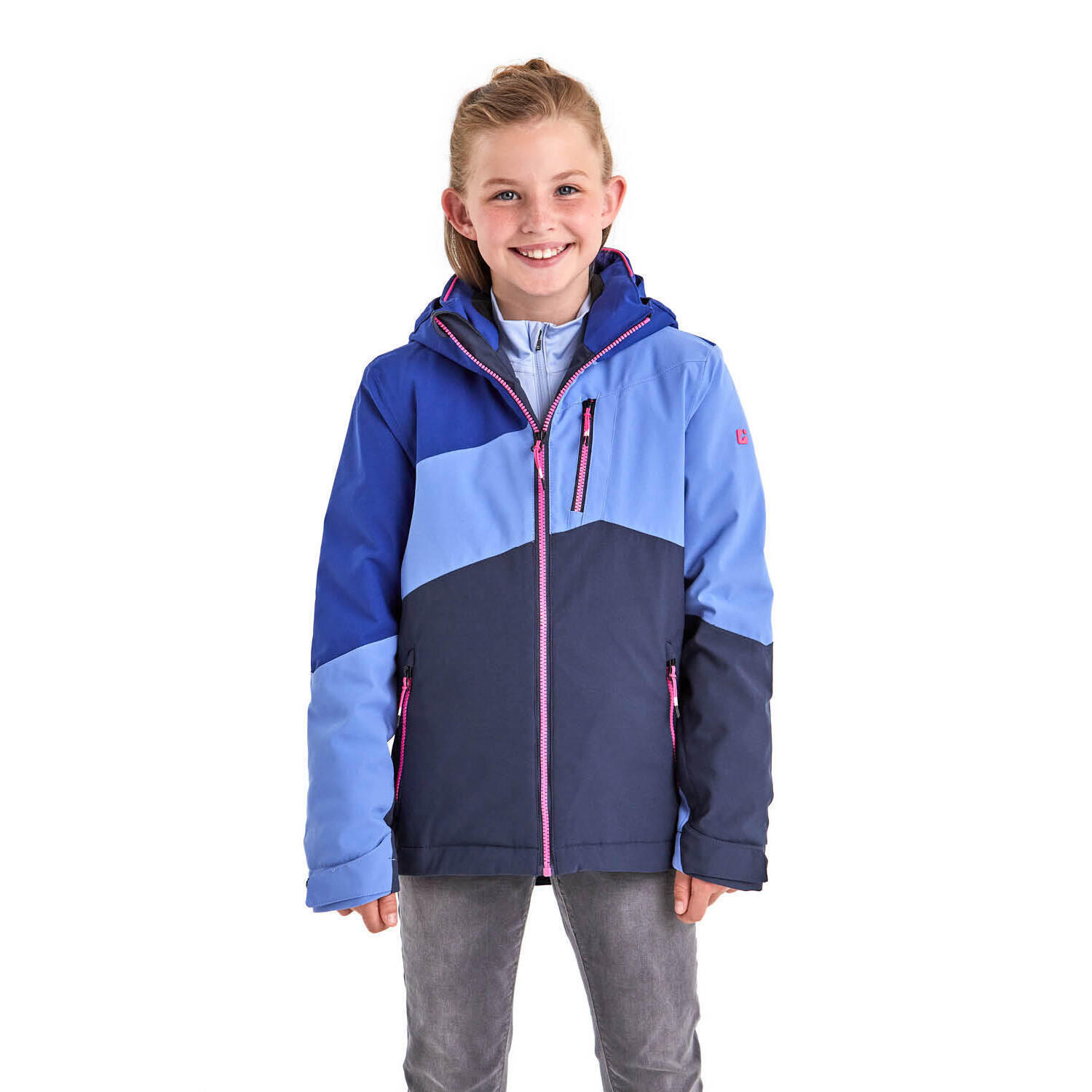Kinder, Mädchen Skijacke KSW 166 GRLS SKI JCKT 3/7