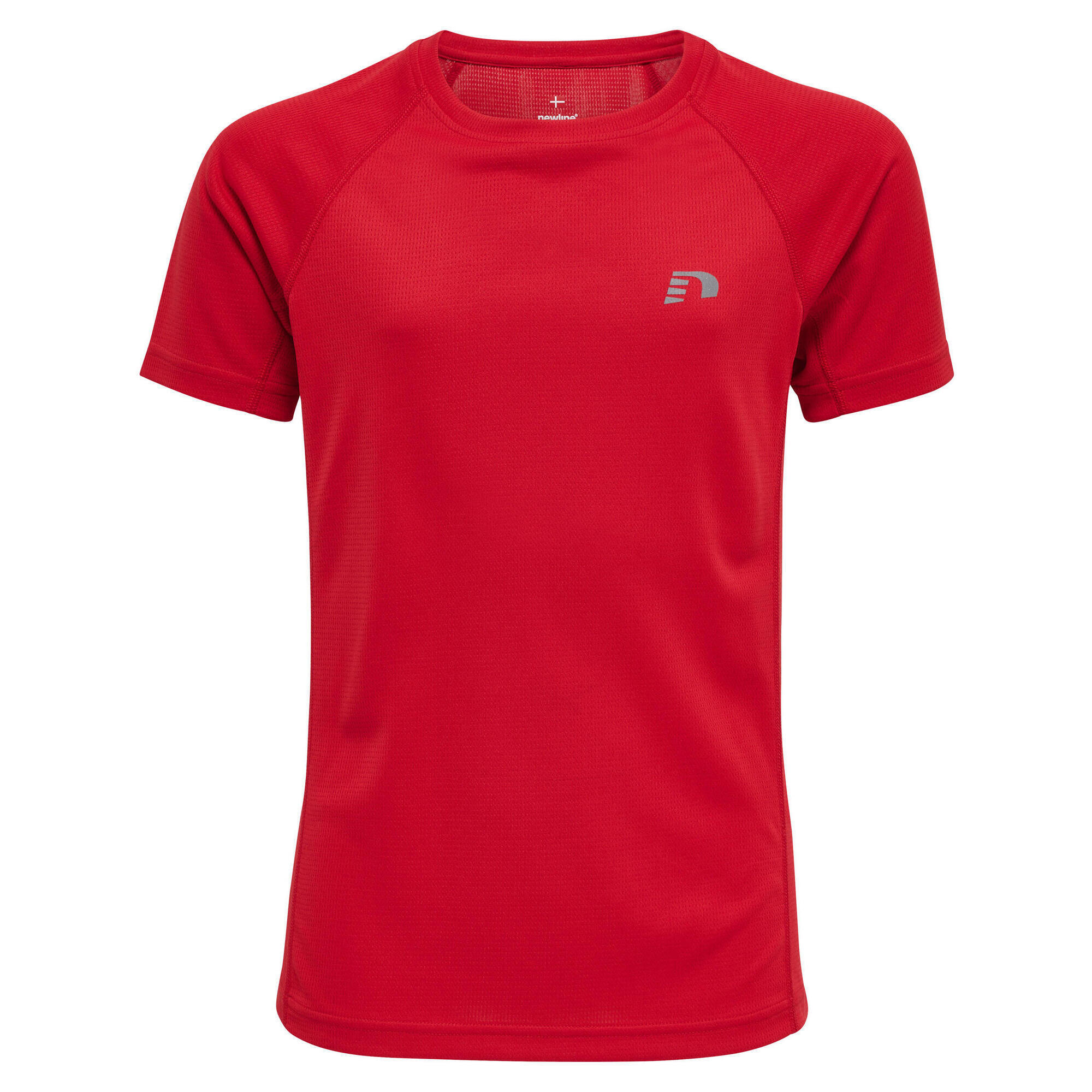 Newline - Enfiler T-shirt Kids Core Enfant Newline - T-shirt Manches Courtes - Rose|rouge - 10 À 12 Ans - Decathlon