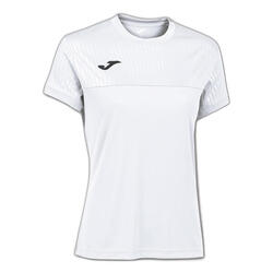 Maillot Manches Courtes Padel Femme Joma Montreal Noir