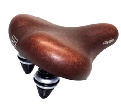 Selle royal gipsy zadel voor stadsfietsen 25 cm bruin