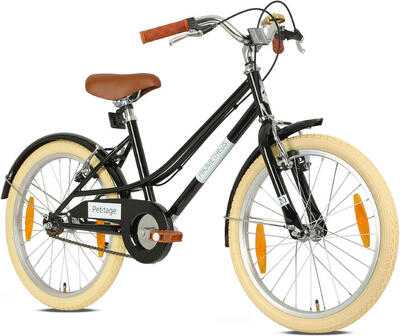 Kinderfiets 20 inch vanaf 6 -7 jaar – retro/vintage look. v-brake & standaard