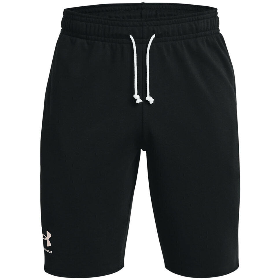 Under Armour - Shorts Under Armour Rival Terry, Noir, Hommes - Short - Blanc|noir - 48 Xl - Decathlon