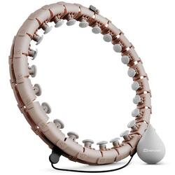 Hula hoop d'exercice Hop-Sport HS-106HH avec poids - cerceau de fitness