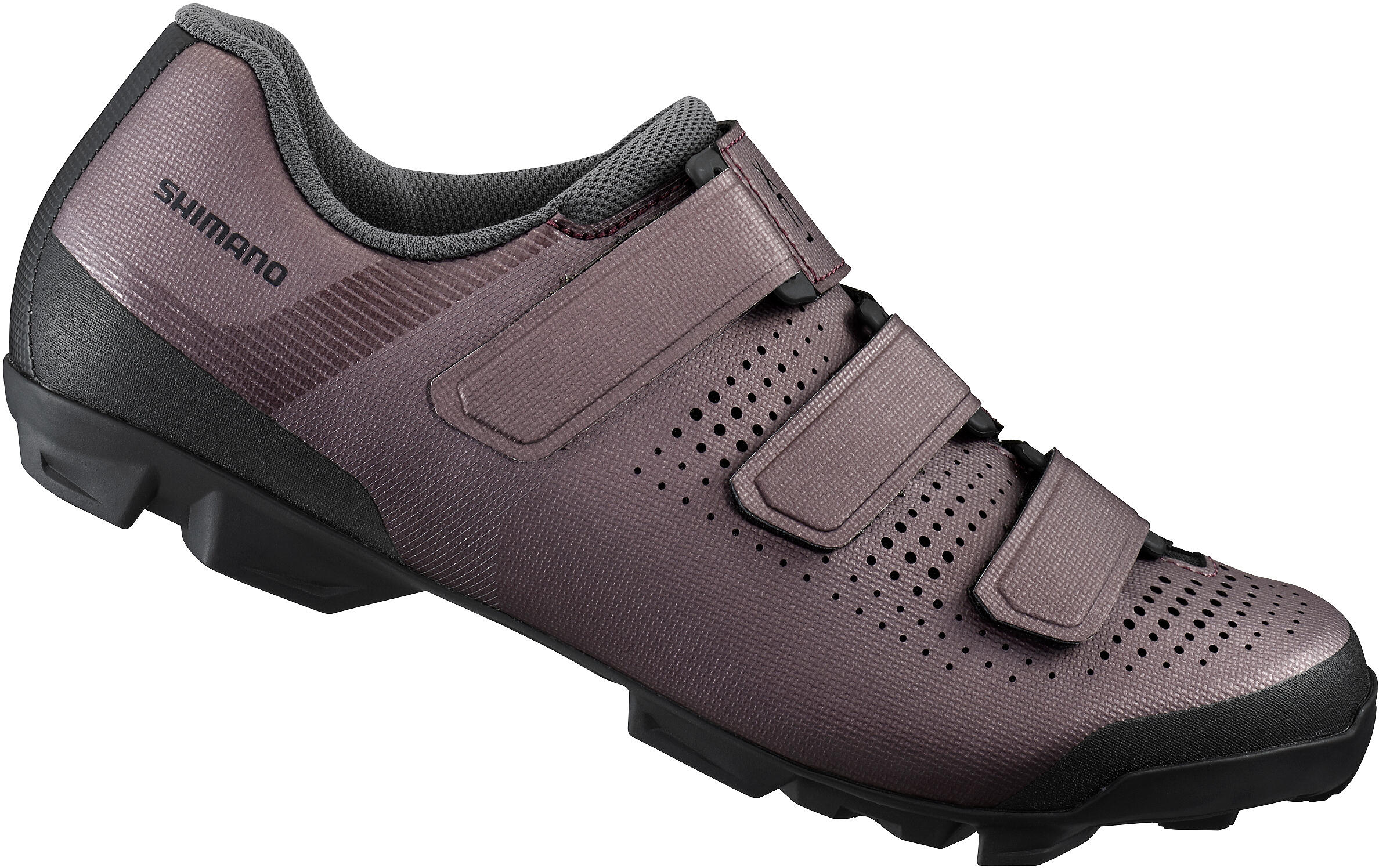 SHIMANO MTB - Fietsschoenen SH-XC100 Vrouw, mahonie 1/4