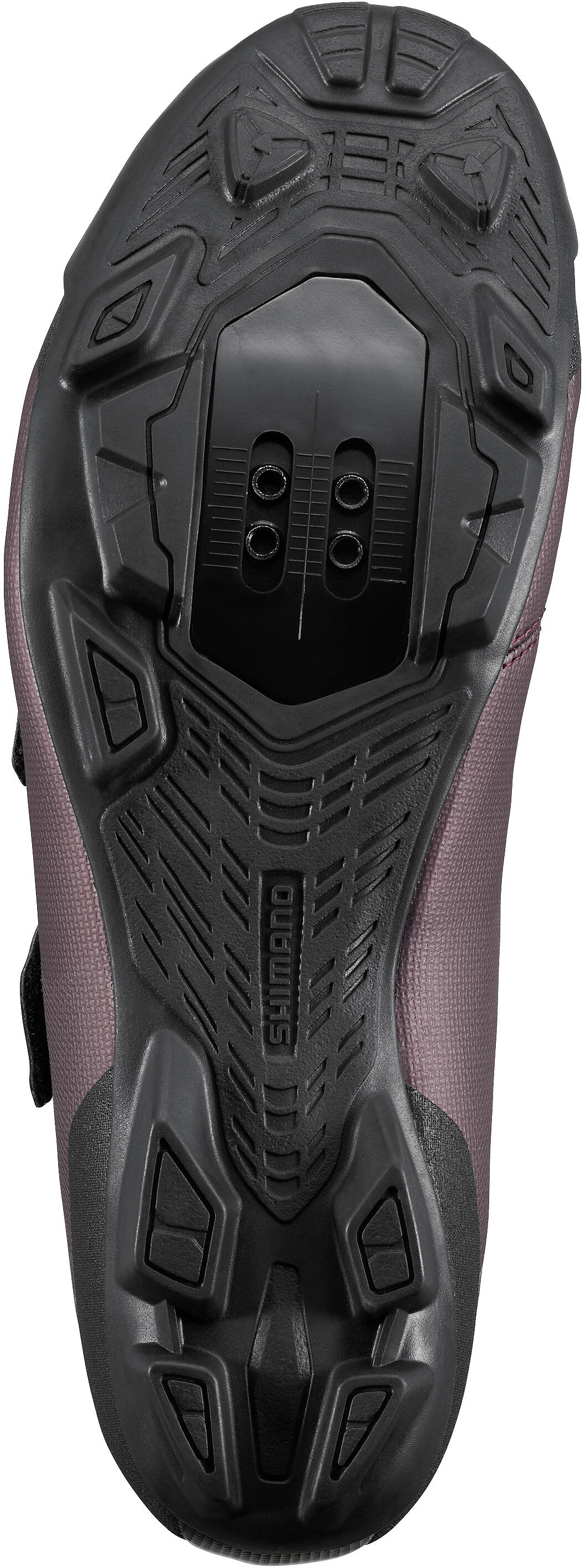 SHIMANO MTB - Fietsschoenen SH-XC100 Vrouw, mahonie 3/4