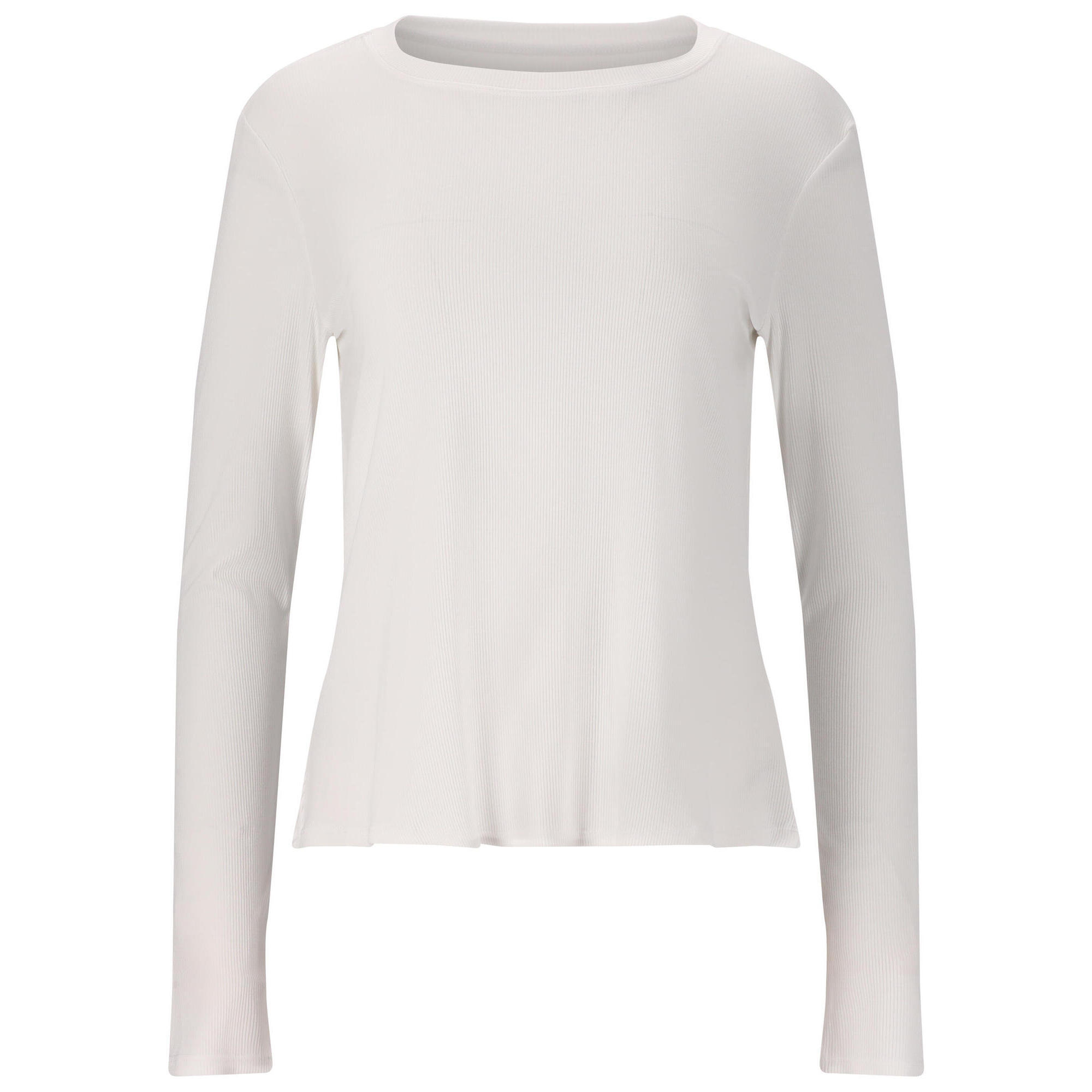 Athlecia - T-shirt Manches Longues Femme Athlecia Mandes - T-shirt Manches Longues - Blanc - 40 M - Decathlon