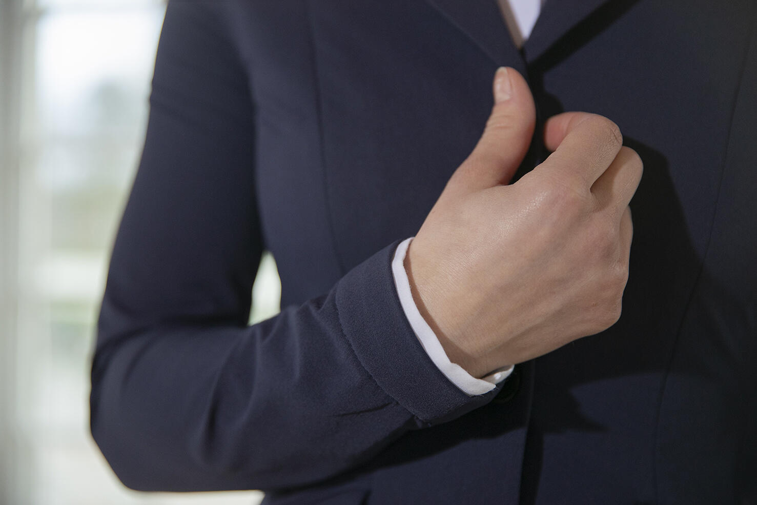Veste de concours Woman Hunter bleu foncé 7/7