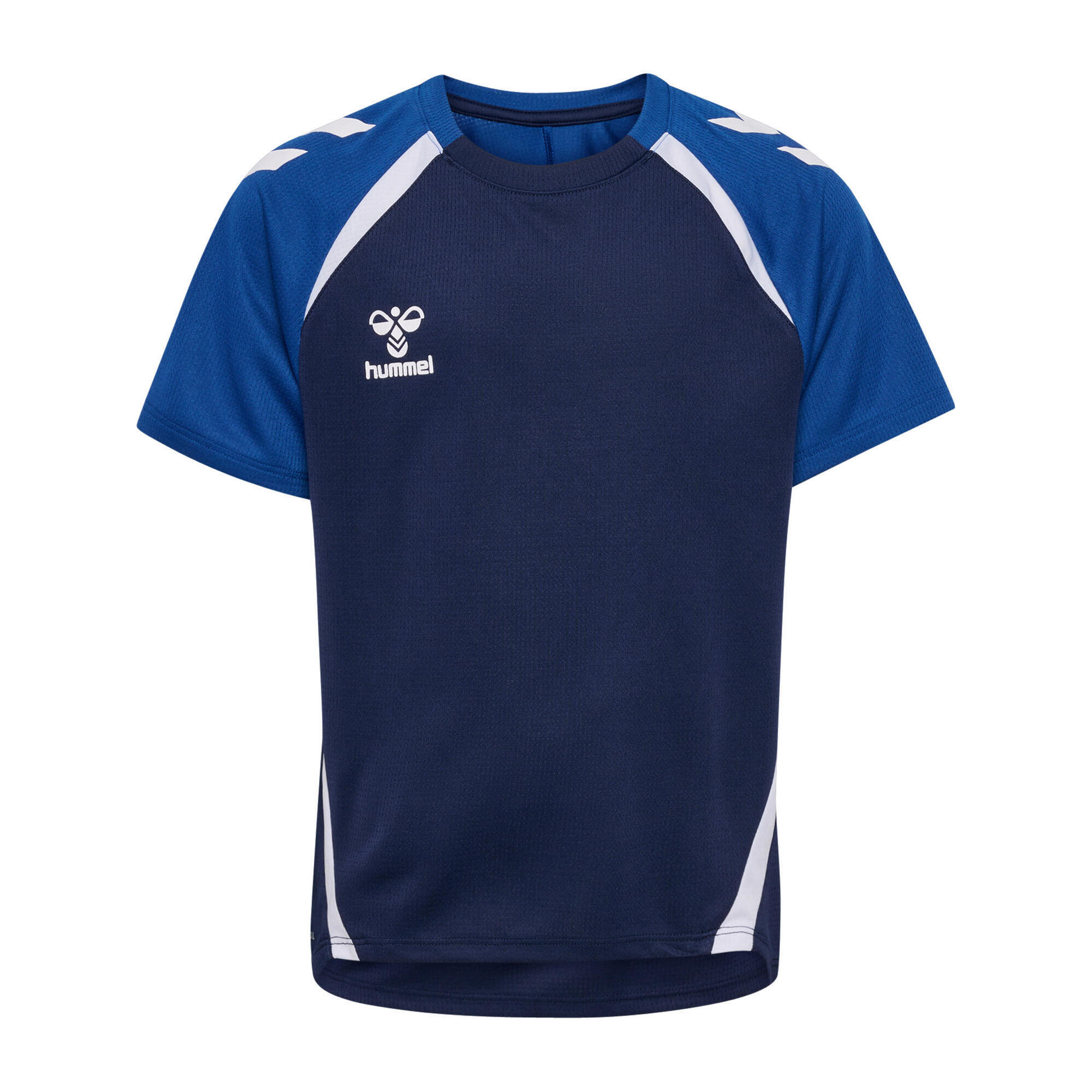 Hummel - Enfiler T-shirt Hmllead Enfant Hummel - T-shirt Manches Courtes - Bleu - 6 À 8 Ans - Decathlon