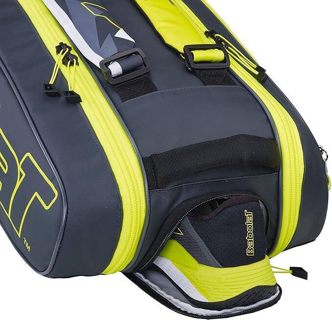 Babolat RH6 Pure Aero Professional Tennis Kit Bag_PIPE_Fits in 6 Tennis Rackets Within 1 Insulated Compartment_PIPE_ 2 Side Pock -  3