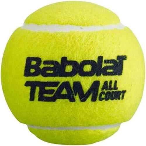 Babolat Team All Court Light Weight, Ideal for Longer Play, Tennis Ball (Pack of 12)