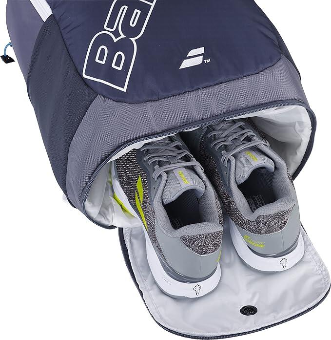 Babolat Evo Court Tennis Backpack_PIPE_ Fits in 2 Tennis Racquets & Organize Gear_PIPE_ Dedicated Shoe Compartment_PIPE_ Durable