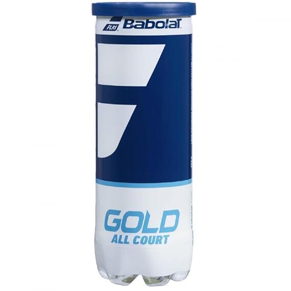 Babolat Gold All Court Light Weight,Ideal for Longer Play, Tennis Ball (Pack of 72)
