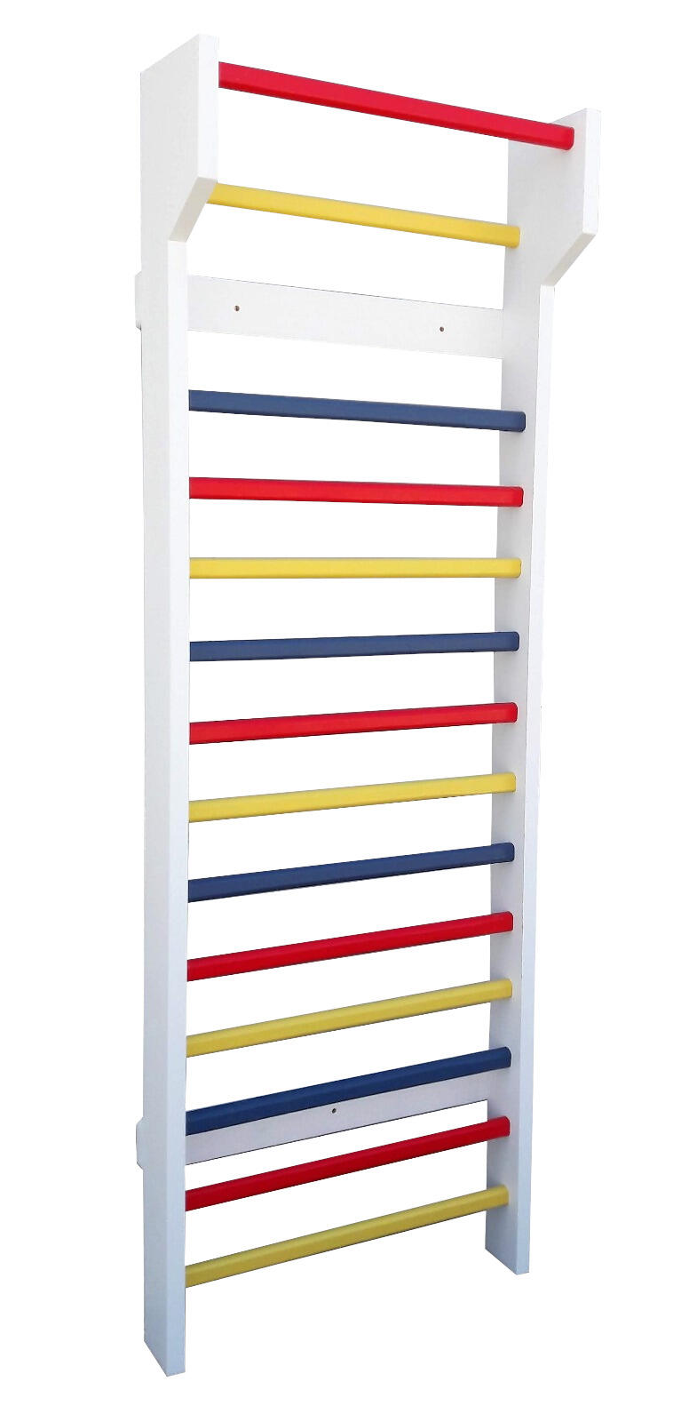 Spalier Gimnastica SCHROTH, 230x80 cm, COLORAT, 14 Bare - M230LC4