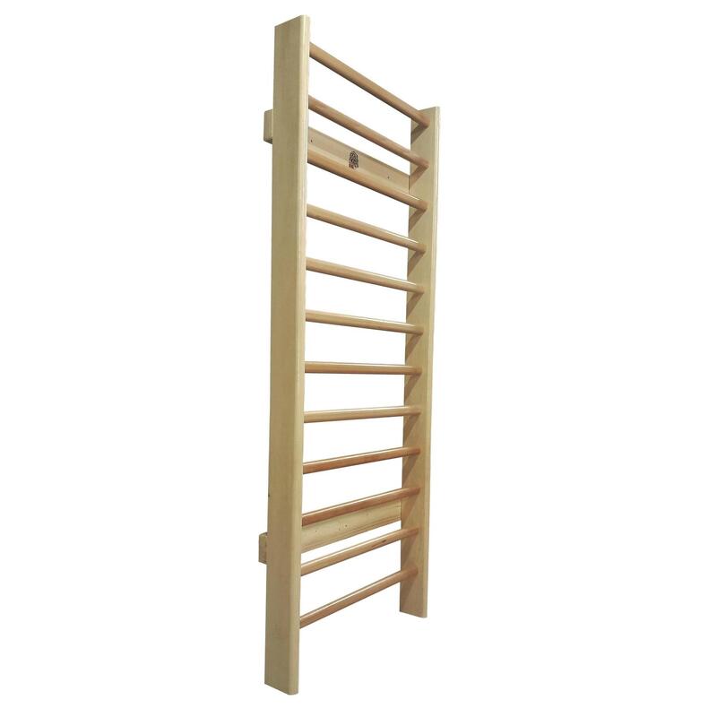 Spalier Gimnastica Standard, 200x80 cm, lacuit natur, 12 BARE - M320L