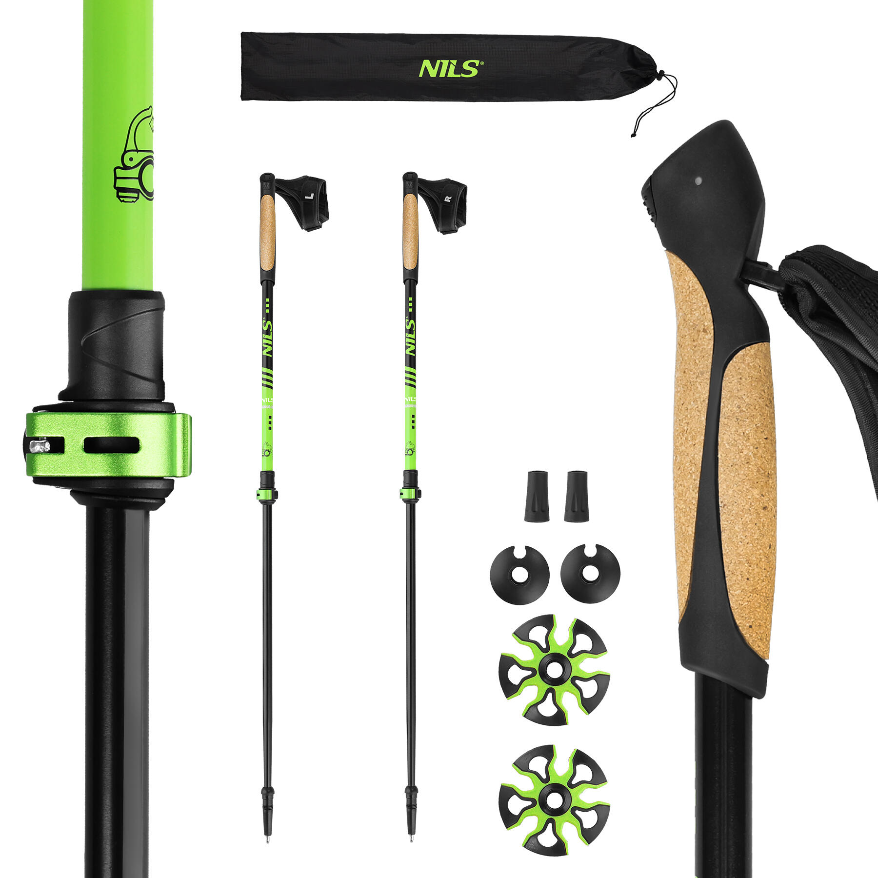 Nordic Walking stokken NILS NW8611 2/7