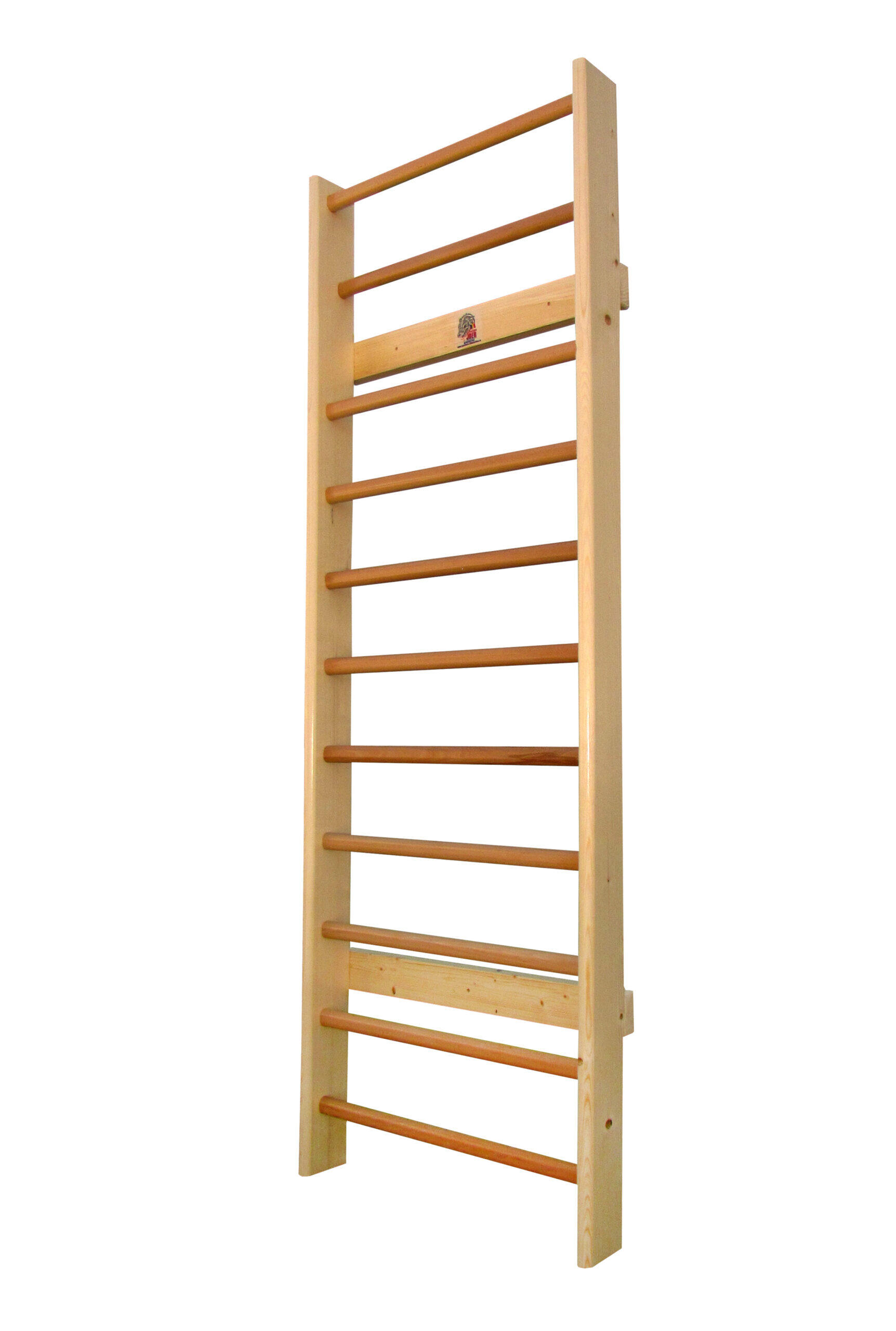 Spalier Gimnastica Standard, 230x80 cm, Lacuit Natur, 11 Bare - M131L