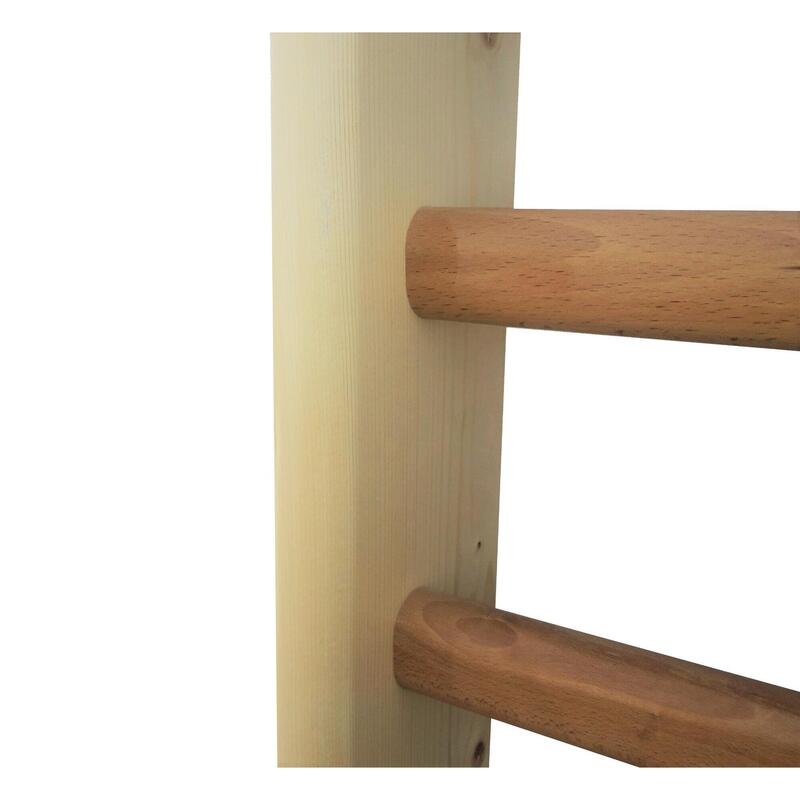 Spalier Gimnastica Standard, 200×80 cm, Lacuit, 9 Bare – M121L