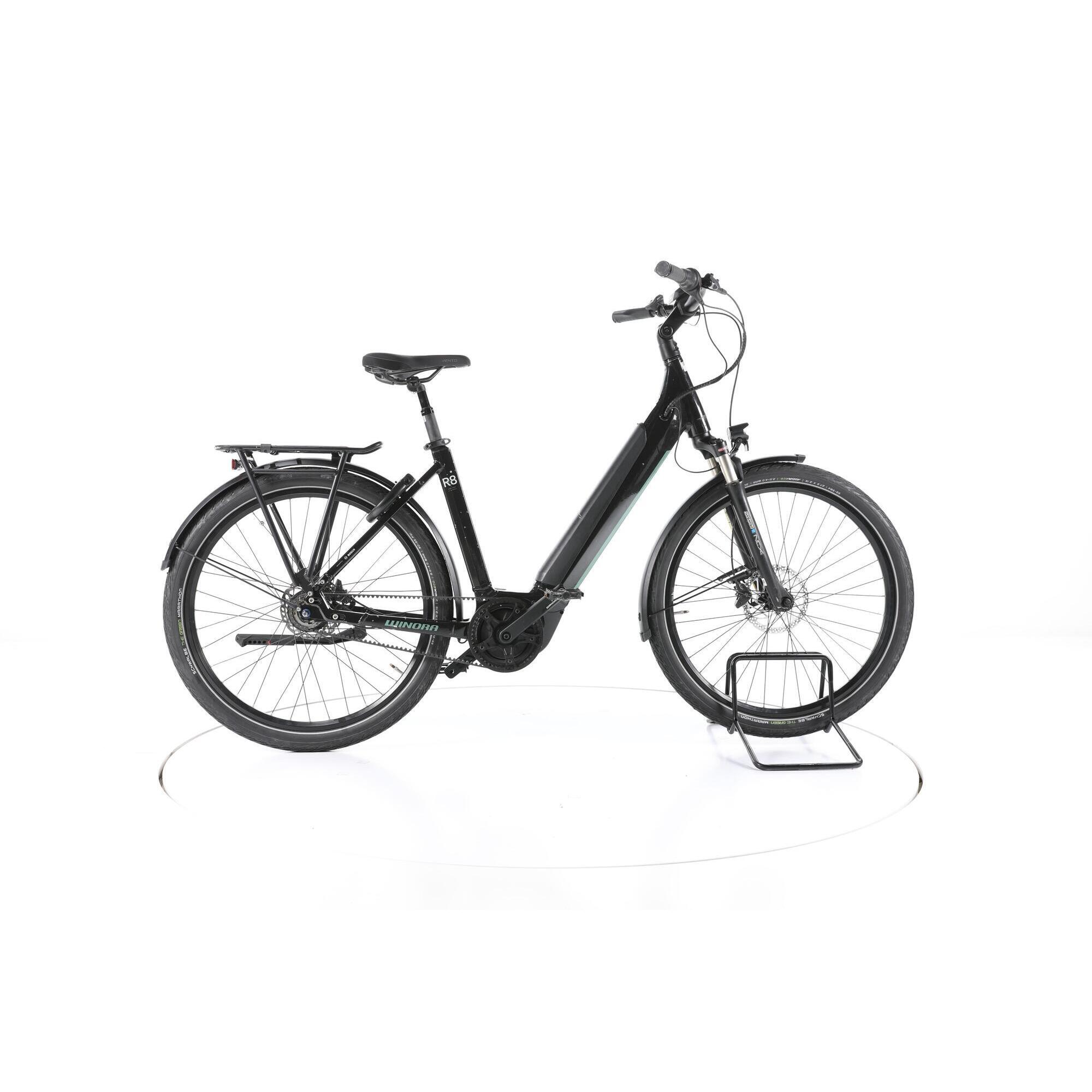 Second Life - Winora Sinus R8 City E-Bike Lage instap 2022 - Stan dobry