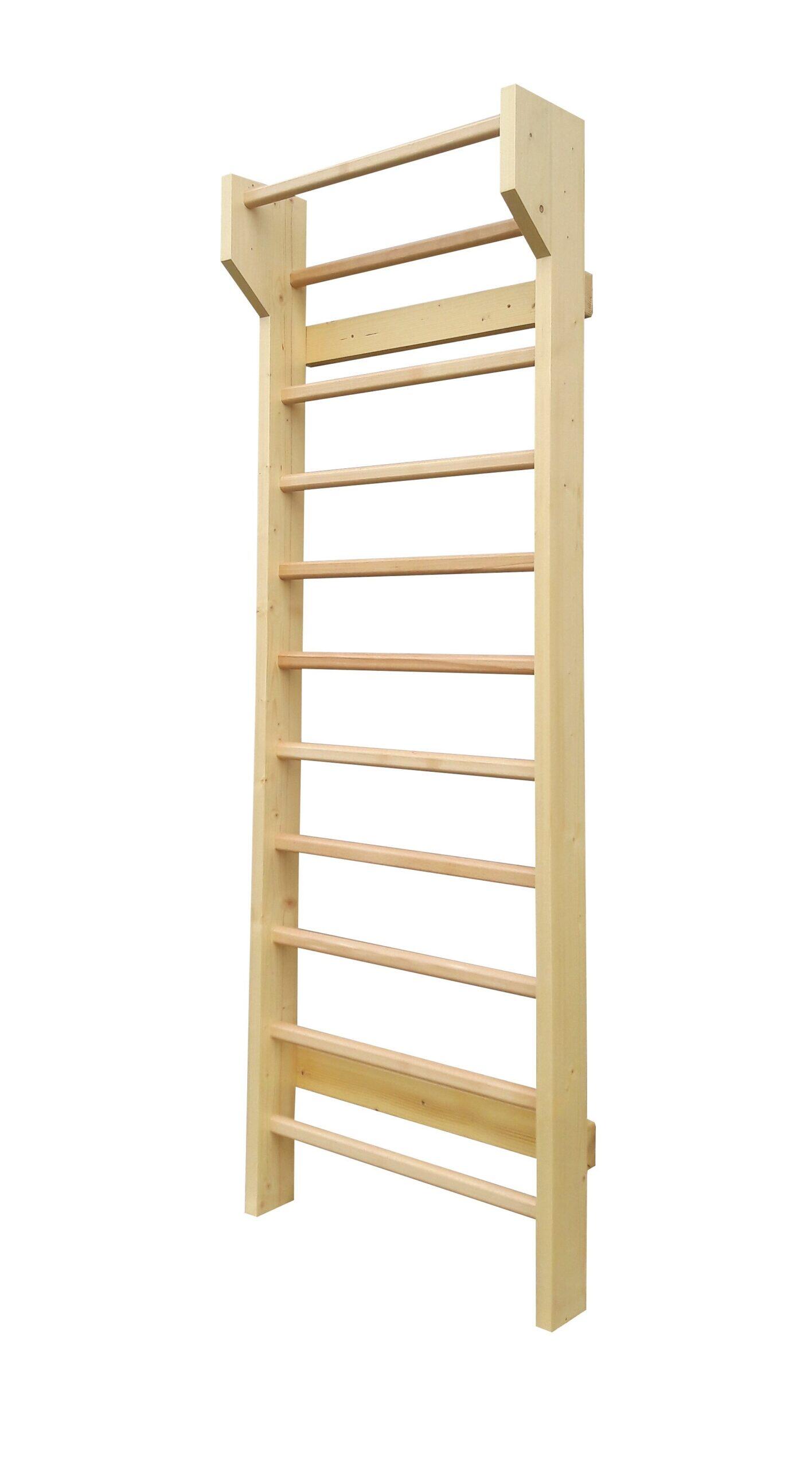 Spalier Gimnastica SCHROTH, 230x80 cm, Nelacuit, 11 Bare - M231N