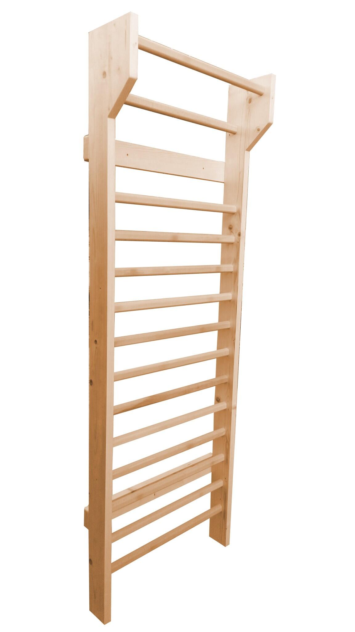 Spalier Gimnastica Schroth, 235x80 cm, M235L, lacuit, 14 bare