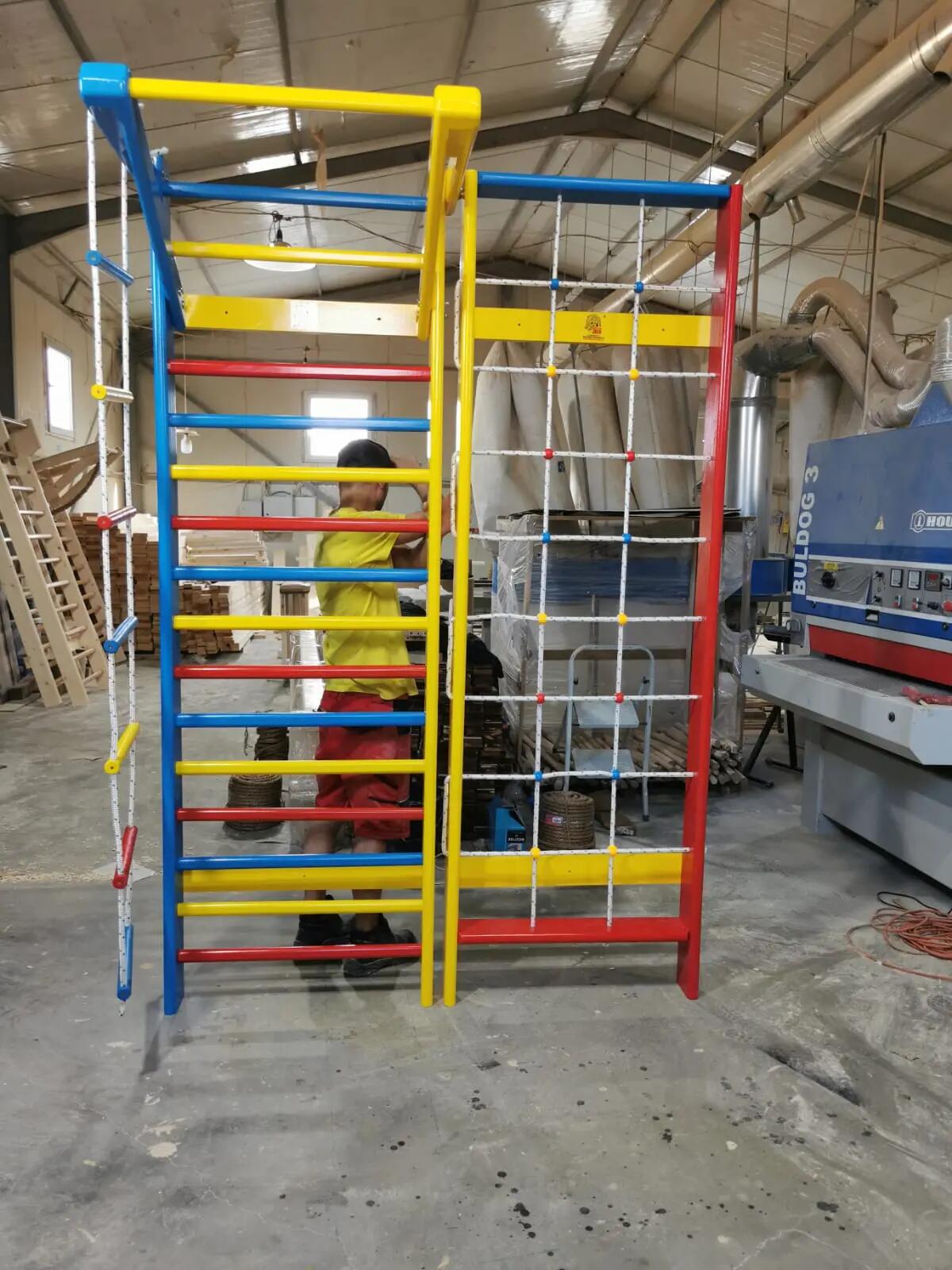 Spalier Gimnastica Multifunctional, 245x160 cm, Colorat, 15 BARE - M5450C4 2/3