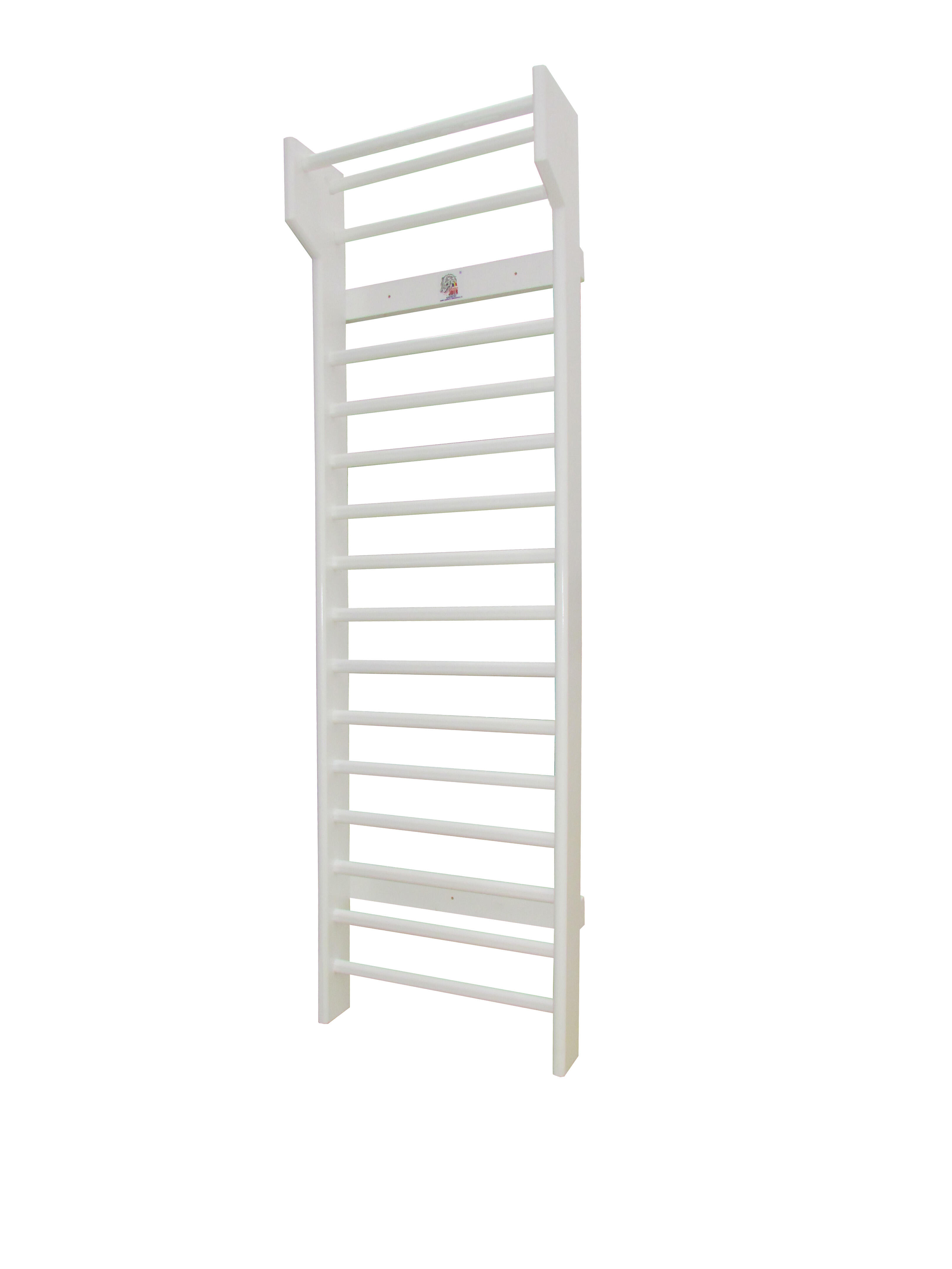 Spalier Gimnastica SCHROTH, 245x85 cm, alb, 16 Bare- M2.145LC