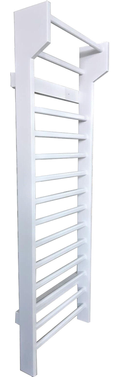 Spalier Gimnastica SCHROTH, 200x80 cm, ALB, 12 bare - M220LC1