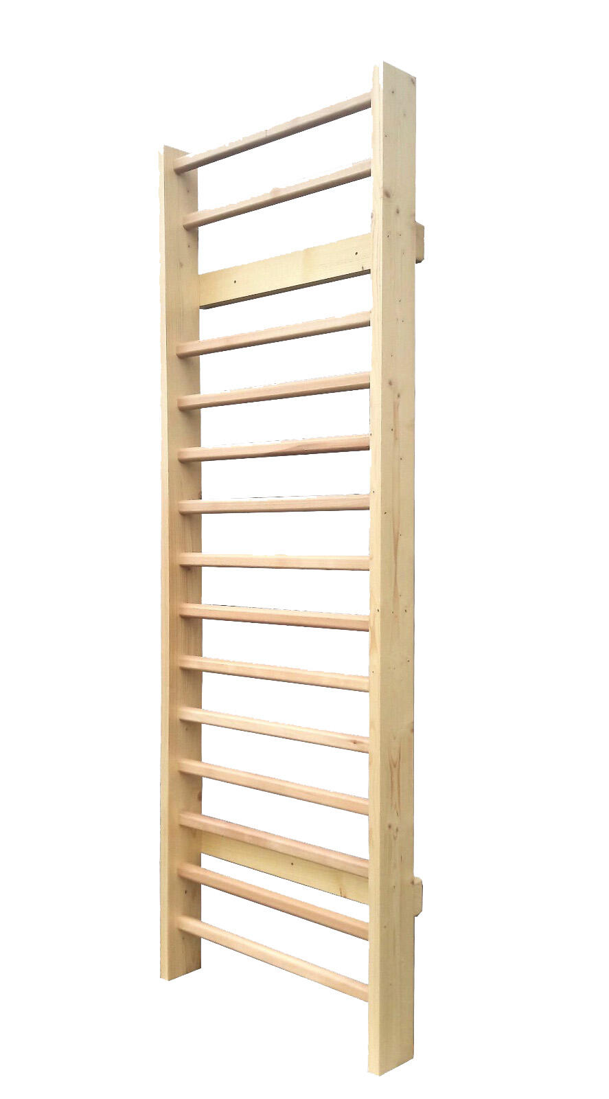 Spalier Gimnastica Standard, 230x80 cm, , lacuit natur, 14 bare - M130L