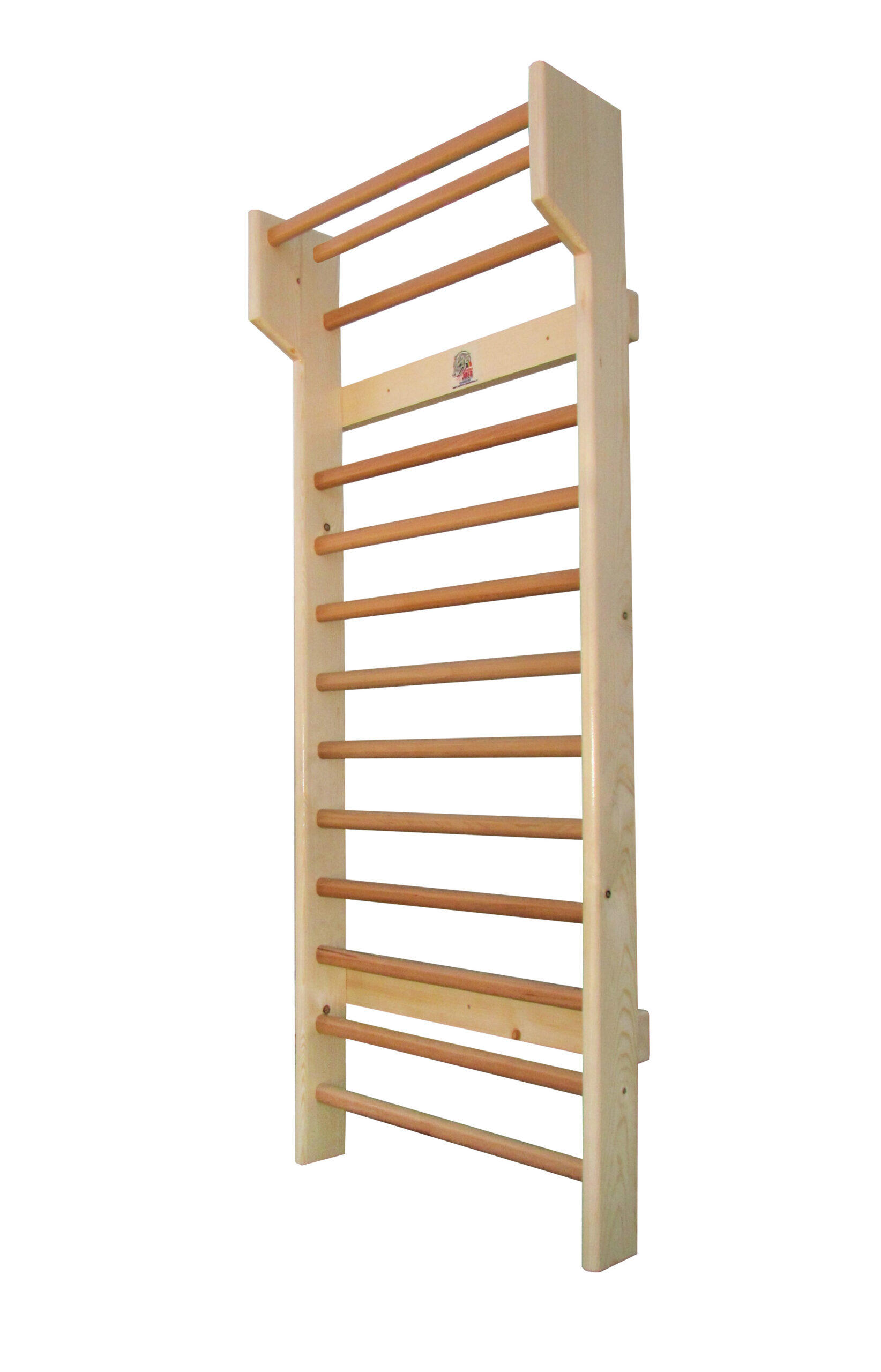 Spalier Gimnastica SCHROTH, 200x80 cm, Lacuit Natur, 13 Bare - M2.120L