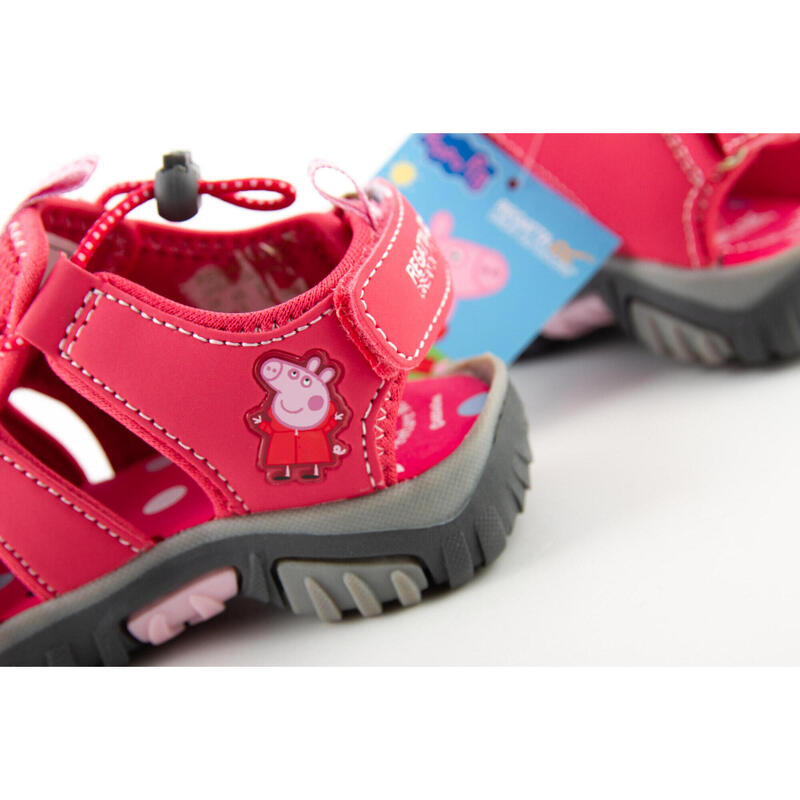 Regatta Peppa Pig wandelsandalen voor kinderen met ingebouwd sportgedeelte