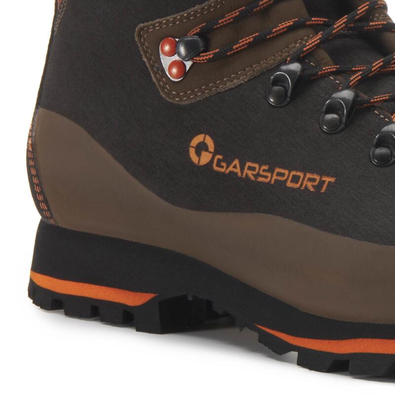 Wanderschuhe Deer EVO WP-Braun mit Orange 3/5