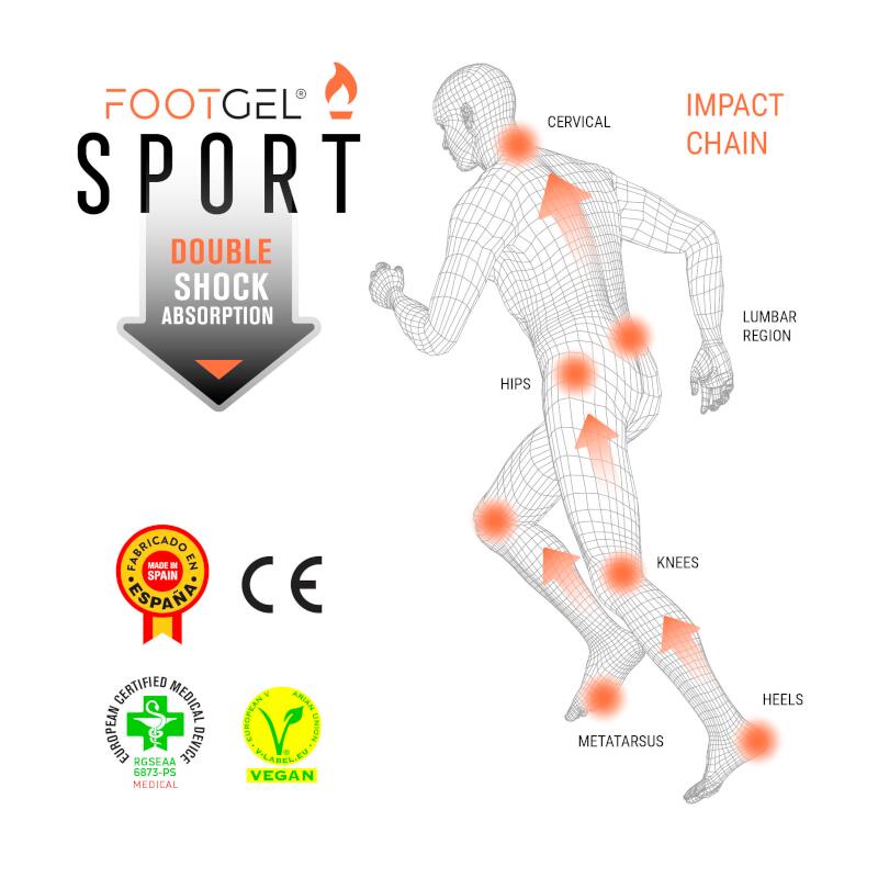 Inlegzolen MultiSport - Sinaasappel geur - Oranje 5/5