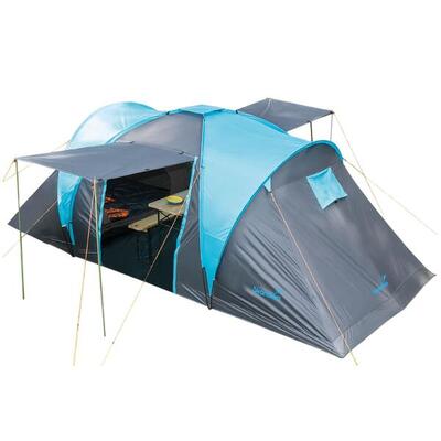 Tweedehands - koepeltent hammerfest 4 - 4 persoons campingtent - 2 slaapcabines