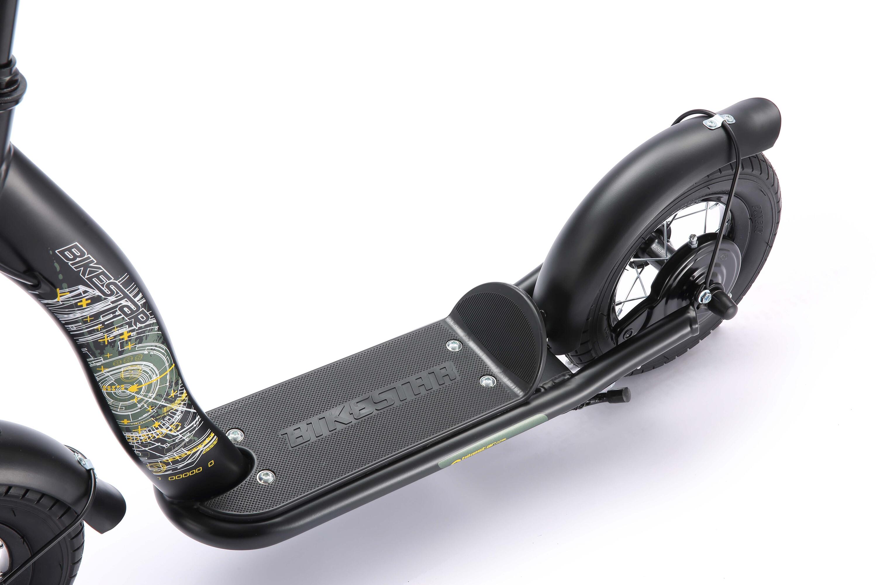 Bikestar Classic, autoped, 10 inch, zwart 6/7